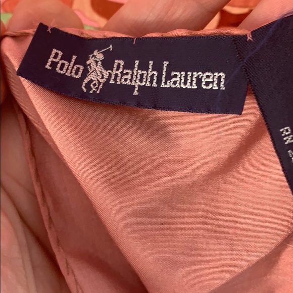 Sold EBay Vintage Floral Rose Ralph Lauren Scarf - Picture 4 of 6